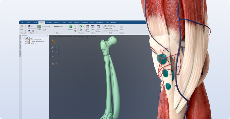 Erweiterte CAD-Modellierung für F&E